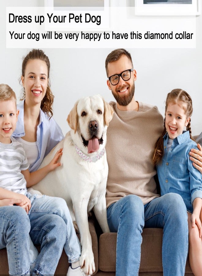 KOLODOGO Metal Diamond Dog Chain Dog Training Chain with Secure Buckle Pet Collars for Large Medium Dogs - Image 2